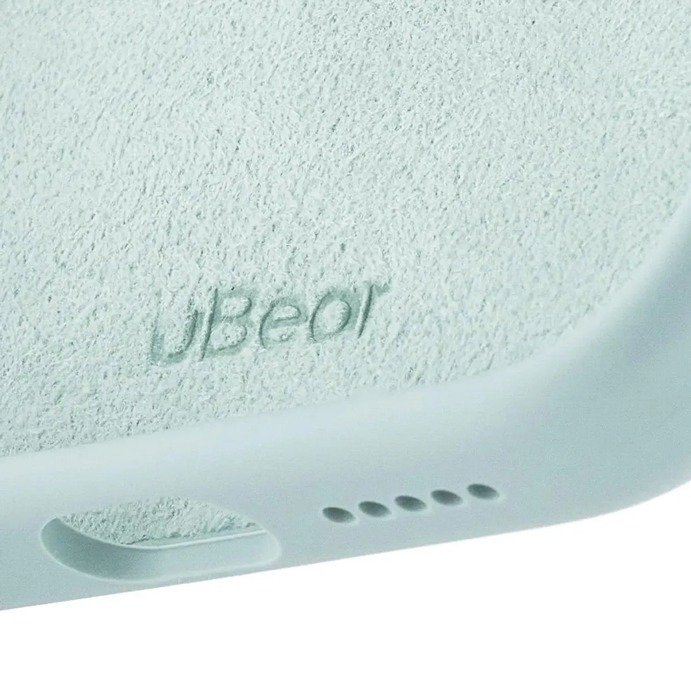 Чехол защитный uBear Touch Mag Case, iPhone 16 Pro, софт-тач, холодная мята